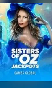 sisters of oz jackpots slot logo